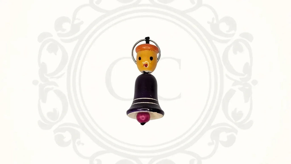 Figure Bell Keychain