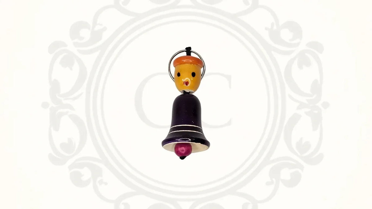 Figure Bell Keychain