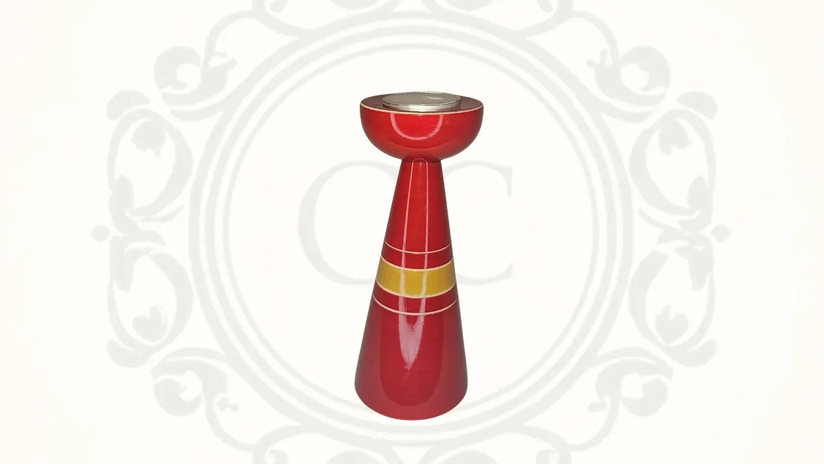 Wooden Long Candle Stand