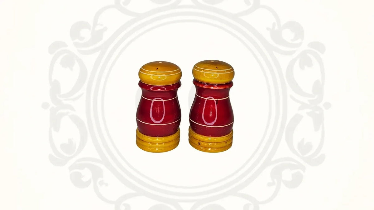 Wooden Salt & Pepper Dispensers