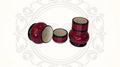 Wooden Container With Glass Lid