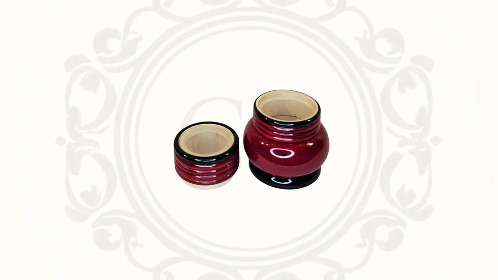 Wooden Container With Glass Lid