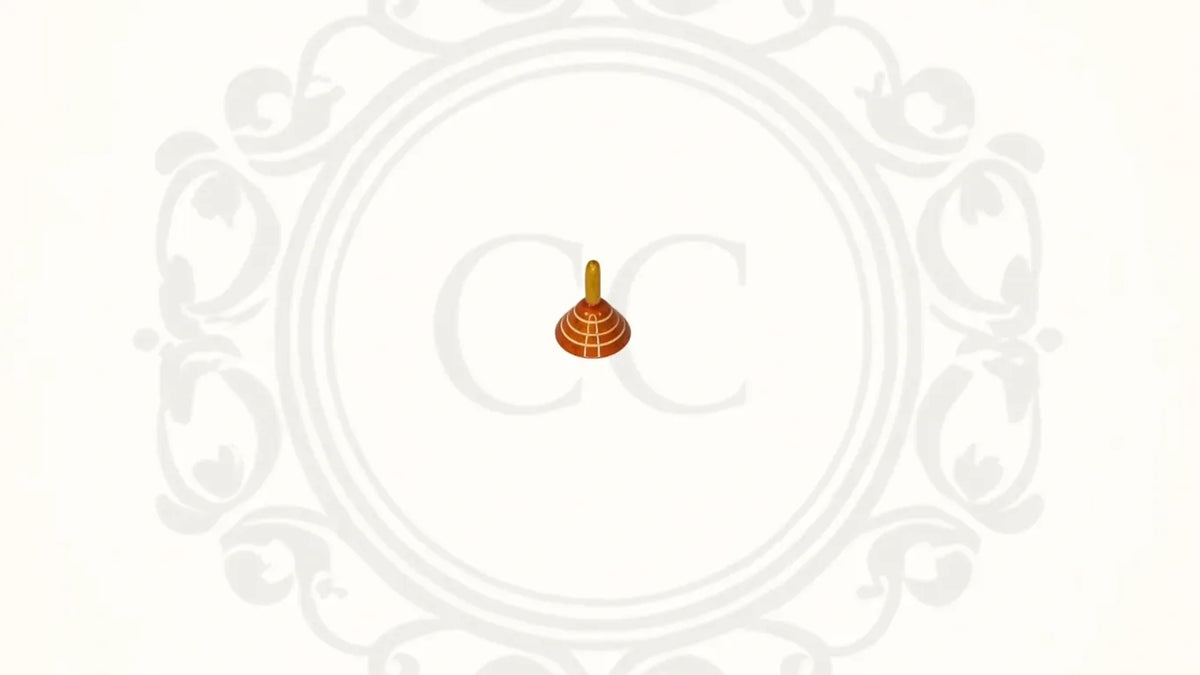 Wooden Spinning Tops (Conical)