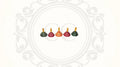 Wooden Spinning Tops (Conical)