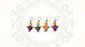 Figure Wooden key Chains