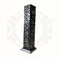 Black Stone Carved Candle/ Incense Holder