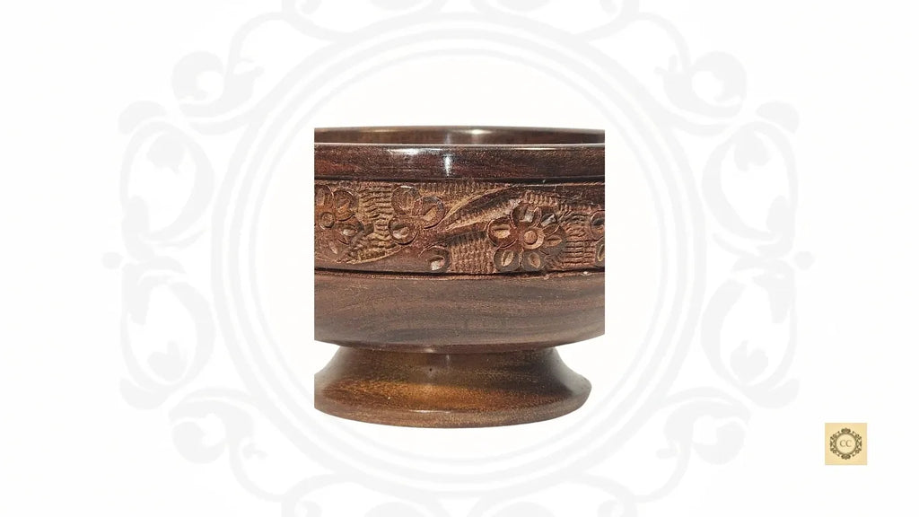 Wooden Hand Carved Bowl