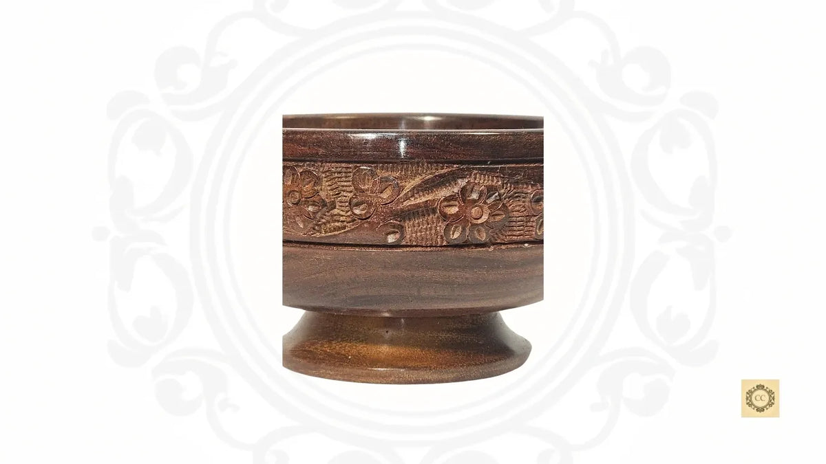 Wooden Hand Carved Bowl