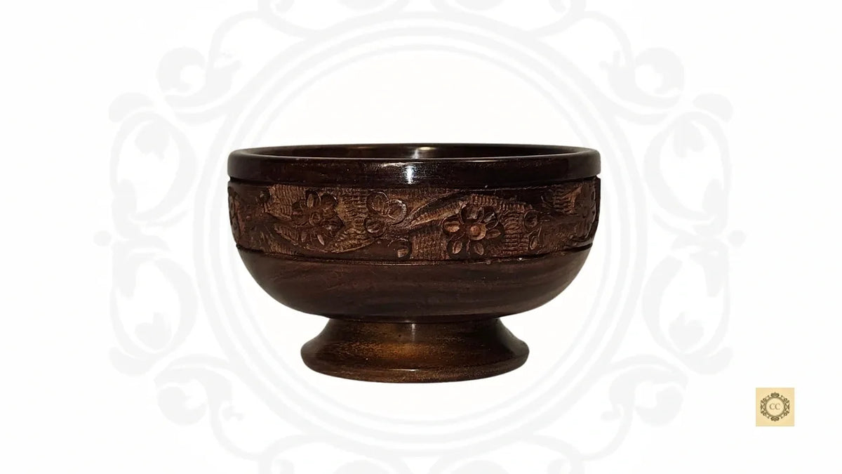 Wooden Hand Carved Bowl