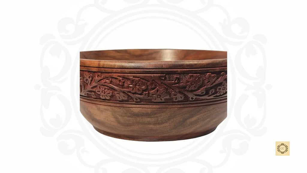 Wooden Hand -carved Bowl