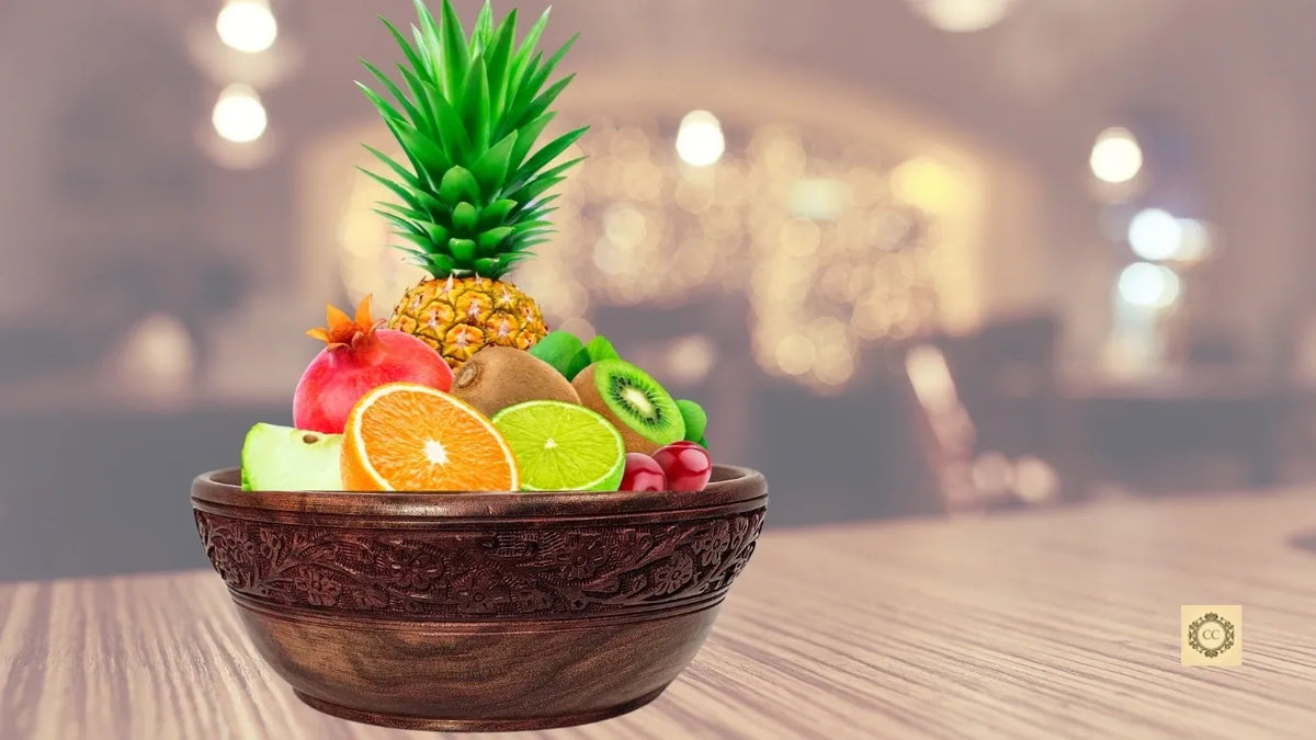 Wooden Hand -carved Bowl