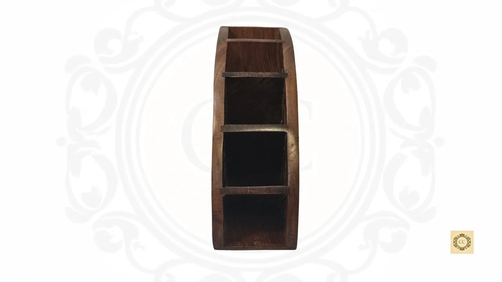 Wooden Hand-carved Remote Stand