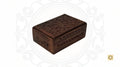 Wooden Hand-carved Hidden Lock Jewelry Box