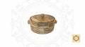 Wooden Chapati/Tortilla Box with Removable Bowl
