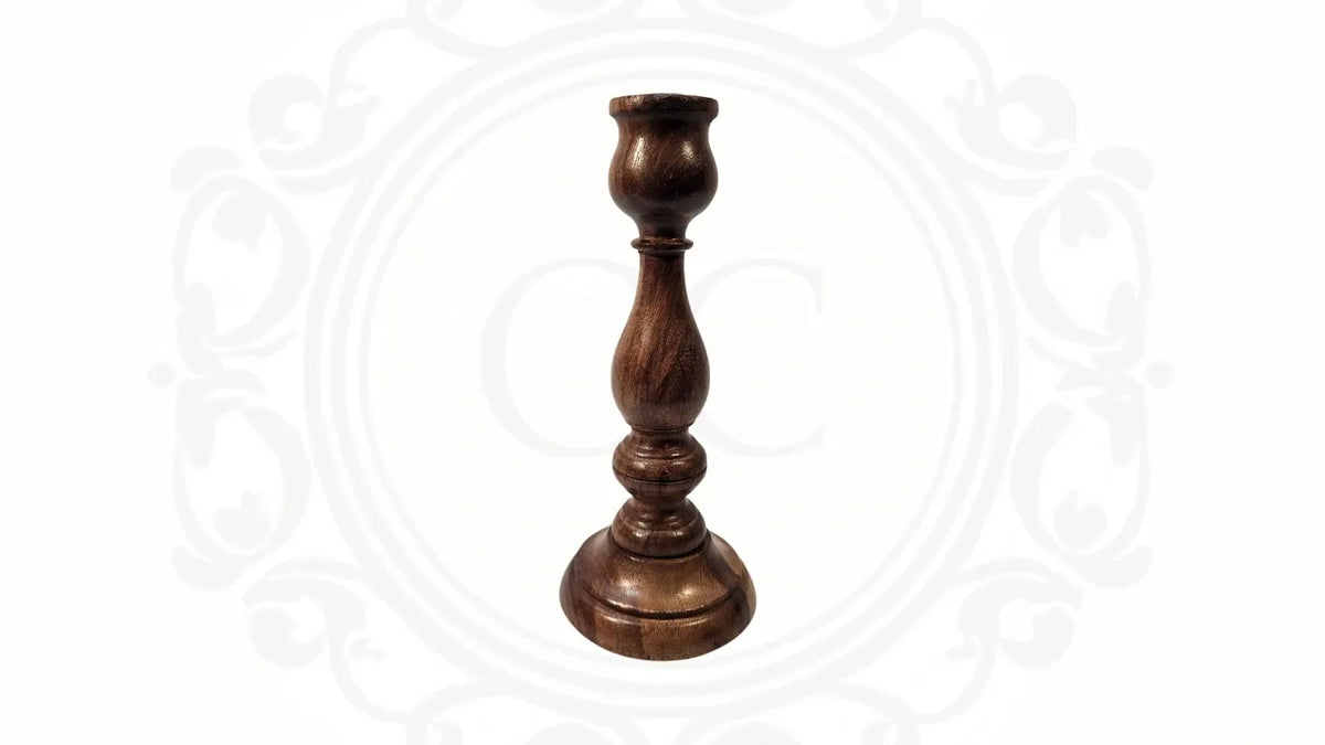 Wooden Hand Made Candle Stand