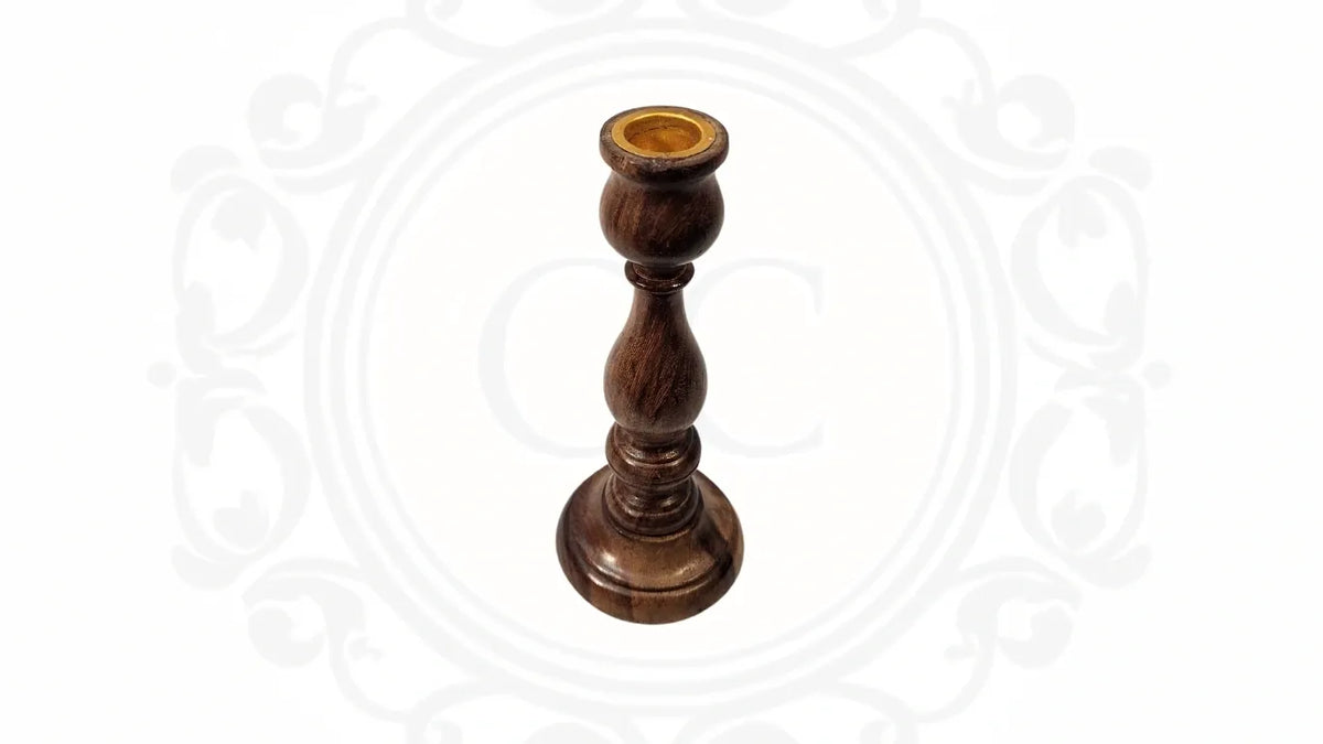 Wooden Hand Made Candle Stand