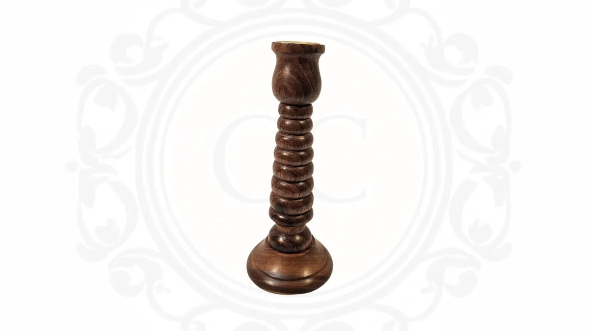 Wooden Hand Made Candle Stand
