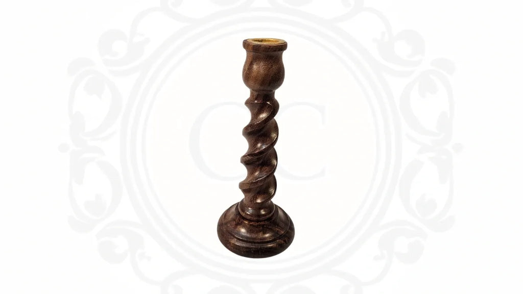 Wooden Hand Made Candle Stand