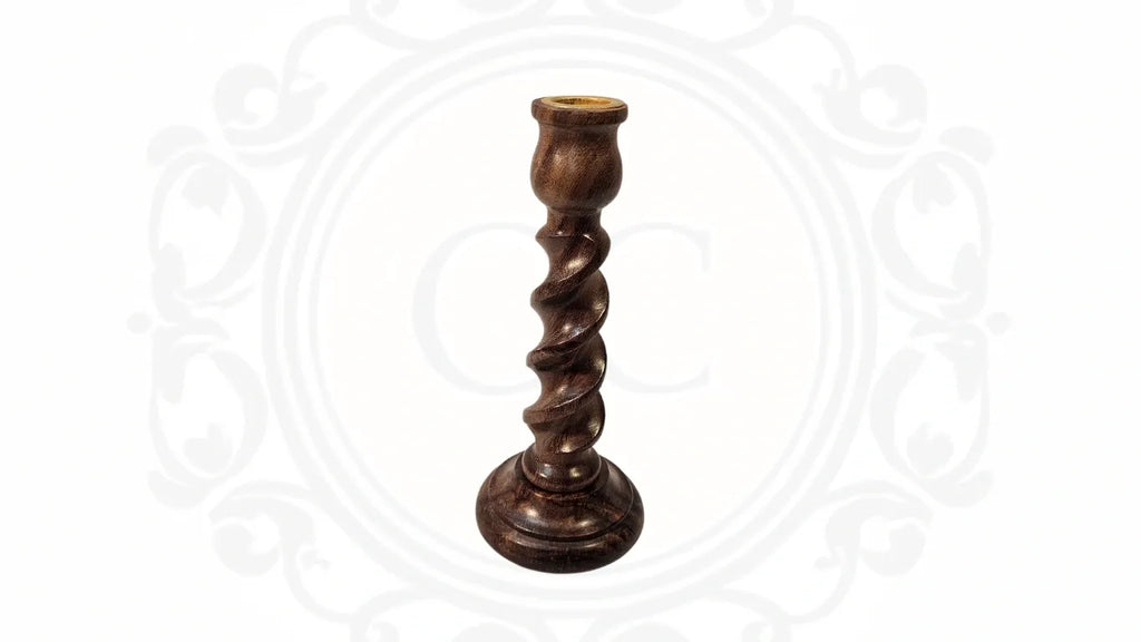Wooden Hand Made Candle Stand
