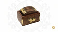 Elephant Wooden Coaster Set