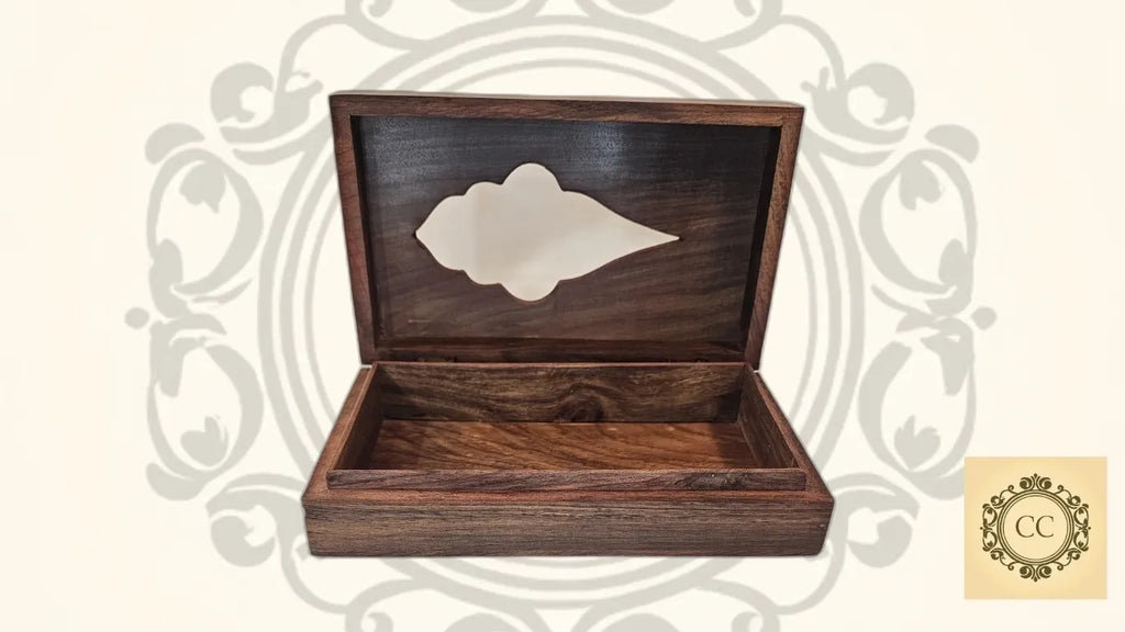 Hand Crafted Wooden Tissue Box