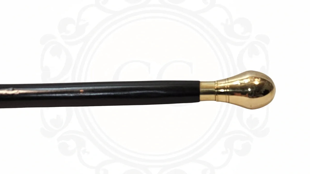Wooden Brass Inlaid Wooden Rule Stick