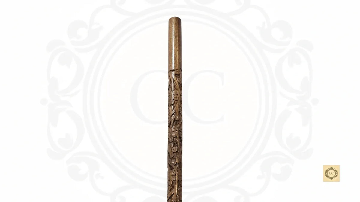 Wooden Hand Carved Rule Stick