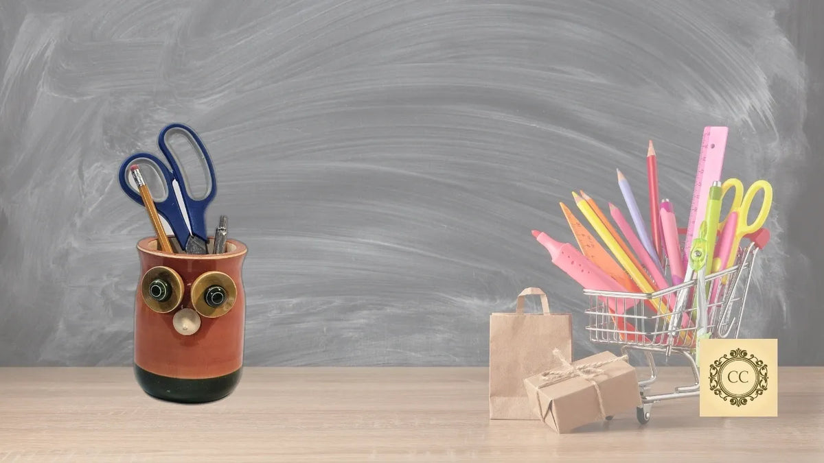 Wooden Pencil/Pen Stand Organizer