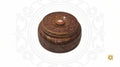 Solid Wooden Hand Carved Chapati Box/ Utility Box