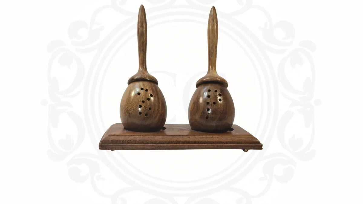 Wooden Salt Pepper Dispenser